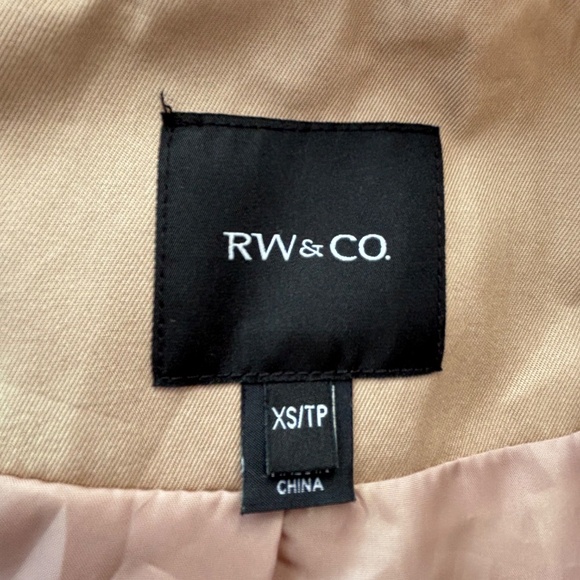 Tan Belted Trench Coat - Picture 7 of 7